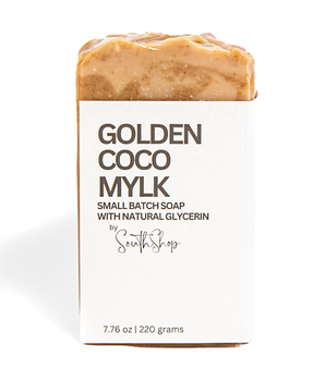 Golden Coco Mylk- Small Batch Natural Glycerin Soap